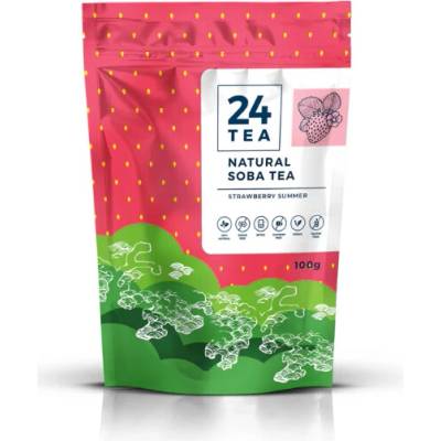 24TEA Pohánkový čaj jahodové leto 100 g