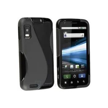 Image 1 of Motorola ATRIX 4G MB860 Силиконов Калъф Черен + Скрийн Протектор