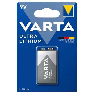 VARTA Батерия Varta Ultra Lithium 9V блок 1 брой (322160)