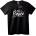 NOONEBRAND Тениска Дръж го просто - 2XL, Black
