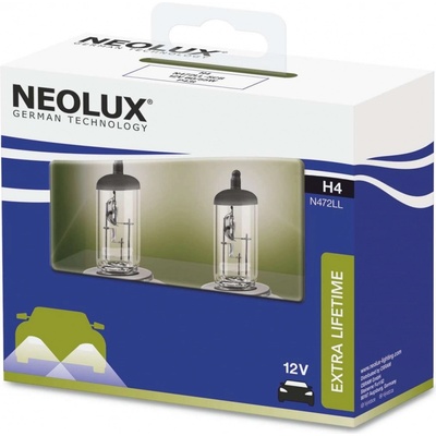 Neolux H4 P43t 12V 60/55W N472LL-SCB 2 ks