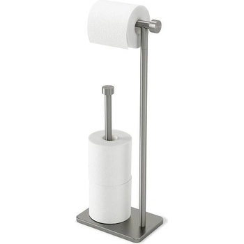 Umbra hk ltd (Канада) Стойка за тоалетна хартия umbra cappa с поставка за допълнителни ролки - цвят никел (umbra 1015897-410)
