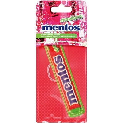 Mentos Cellulose Air Freshener Strawberry