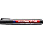edding 300 1, 5-3 мм Перманентен черен маркер 7580003000 (4-300001)