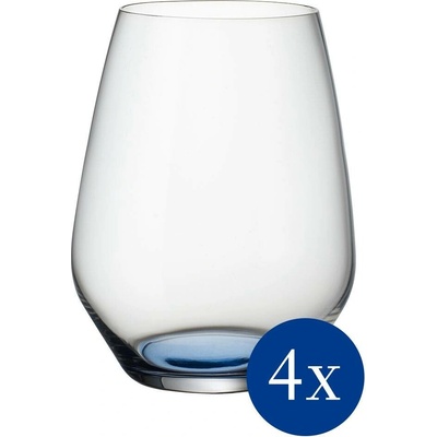 Villeroy & Boch Colourful Life Winter Sky sada sklenic na vodu 4 x 420 ml