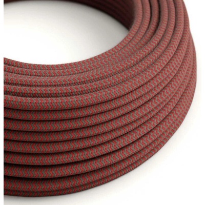 Crative Cables RZ28 ohnivě červený a 2x0,75mm² šedý 1 m