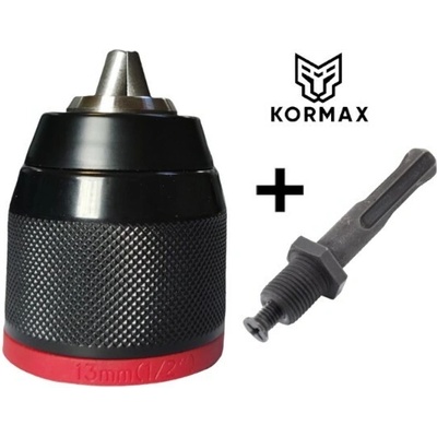 Vrtací sklíčidlo 1/2" samoupínací 13mm adaptér SDS-PLUS 2-13 20UNF KORMAX