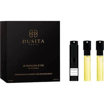 Parfums Dusita Парфюмна вода Le Pavillon d'Or Travel Size + 2 пълнителя, 3 x 7.5 ml