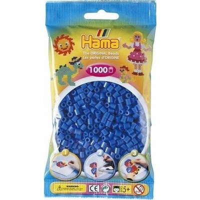 Hama H207-09 Světle modré korálky 1000 ks