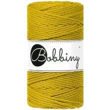 Bobbiny 3PLY Macrame Rope 3 mm 100 m Spicy Yellow Špagát