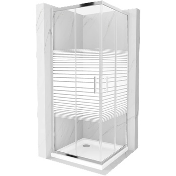 Mexen Rio 80x80 cm + tray square