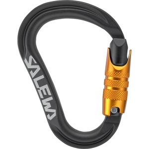 Salewa HMS карабинер Salewa Ortles HMS C. 3 M Carabiner HMS carabiner - Black / Orange - размер One Size (323-0285-0111)