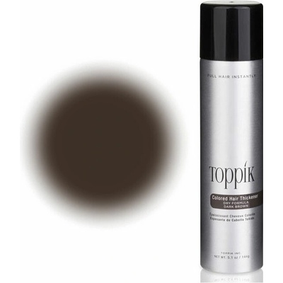 Toppík Colored Hair Thickener Tmavo hnedá 144 g