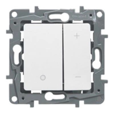 Legrand Димер бутонен R=3-400W L=3-400VA LED=3-75W цвят бял Niloe Legrand (665114)