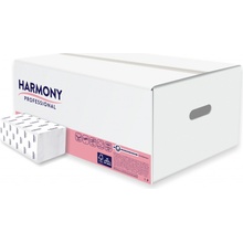Harmony Z-Z Papírové ručníky skládané dvouvrstvé bílé 150 ks
