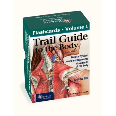 Trail Guide to the Body Flashcards, Vol 1 - (Biel Andrew)(Other)