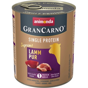 Animonda GranCarno Adult Single Protein Supreme čisté jahňacie 6 x 800 g