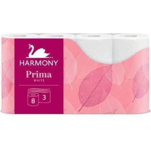 Harmony Трипластва тоалетна хартия harmony prima - 8 бр. 30497 (3633)