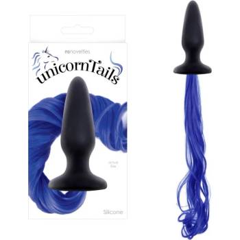 Image 1 of Анален плъг, опашката на еднорога - Unicorn Tails, Blue (NSTOYS0528)