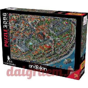 Image 1 of Anatolian Пъзел anatolian 4913 - 3000 части - Поглед над Истанбул (p4913)