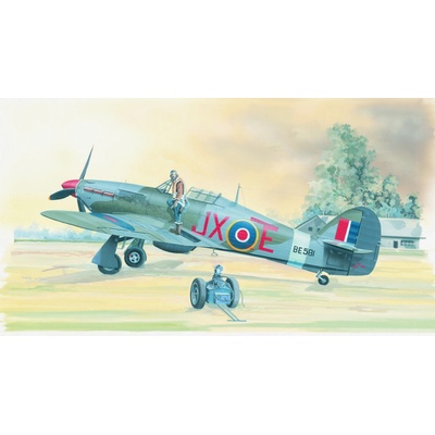 Zvezda Hawker Hurricane Mk II C Snap Kit letadlo 7322 1:72