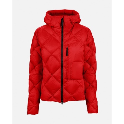The Mountain Studio W. Ultralight Down Hood červená