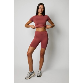 Image 1 of Honeyz Къси панталони Honeyz Women's Signature Cycling Shorts - Coffee