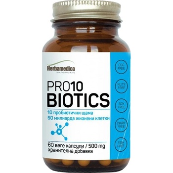Image 1 of Herba Medica Pro10biotics [60 капсули]