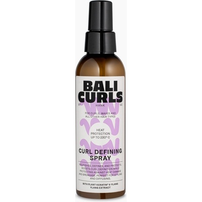 Bali Curls Curl Defining Spray – ochranný sprej pre definíciu kučier pred stylingom 150 ml