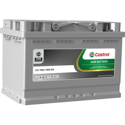 Autobaterie Castrol AGM 12V, 70Ah, 760A