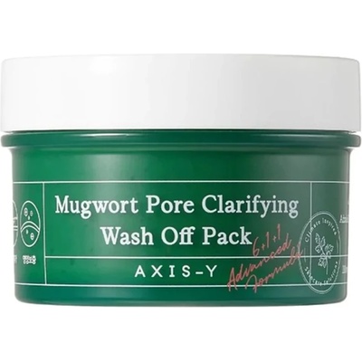 AXIS-Y Mugwort Pore Clarifying Wash Off Pack - Почистваща маска за лице с пелин 100мл