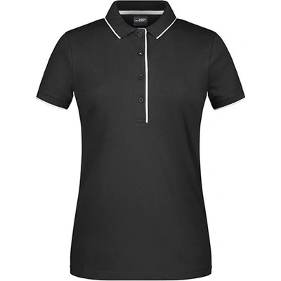 James&Nicholson Dámska polokošeľa JN727 Black