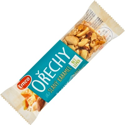 Emco Tyčinka s orechmi a slaným karamelom 35 g