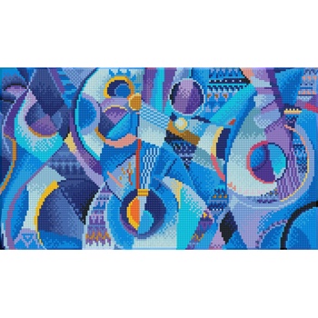 Image 1 of Diamond Dotz Синьо настроение - диамантен гоблен dq10.019