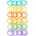 Bright Starts Пръстени за нанизване Bright Starts - Lots of Links (8664)