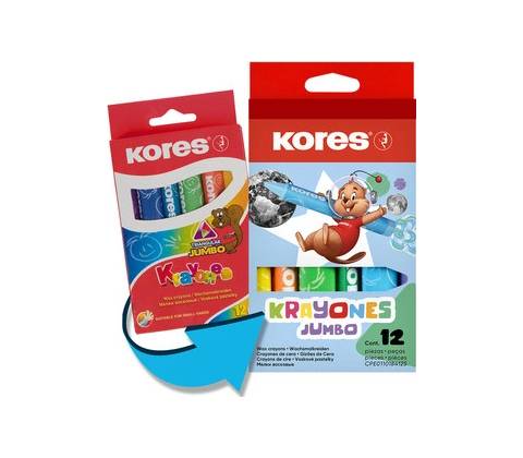 KORES Voskovky jumbo