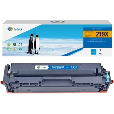 Compatible КАСЕТА ЗА HP Color Laserjet PRO 3202/3302 - HIGH CAPACITY - Cyan - /219X/ - W2191X - PN NT-PH2191XC - G&G (100HPW2191XG)