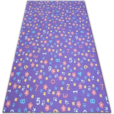 Nej-koberce Numbers fialový