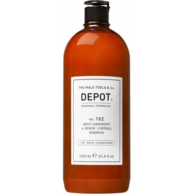 Depot 102 Šampon normalizující tvorbu kožního mazu a proti lupům 1000 ml