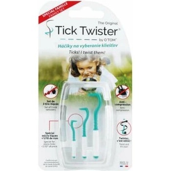 Tick Twister HÁČIKY NA VYBERANIE KLIEŠŤOV rôzne veľkosti 3 ks