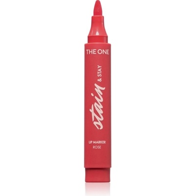 Oriflame The One Stain & Stay dlouhotrvající rtěnka ve fixu Rose 2,5 g