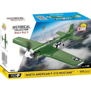 COBI II WW North American P-51D Mustang, 1: 48, 152 к (COBI-5860)