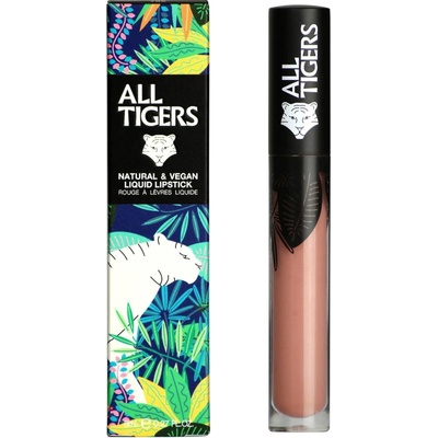 All Tigers Natural & Vegan Liquid Lipstick tekutá rtěnka 886 Shake The Ground 8 ml