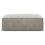 Mazzini Sofas Светлосива шенилова табуретка Vanda - Mazzini Sofas (MAZ_POUF_142_F1_VANDA7)
