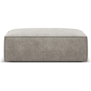 Mazzini Sofas Светлосива шенилова табуретка Vanda - Mazzini Sofas (MAZ_POUF_142_F1_VANDA7)