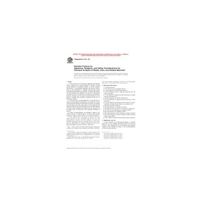 ASTM E50-00 10.11.2000