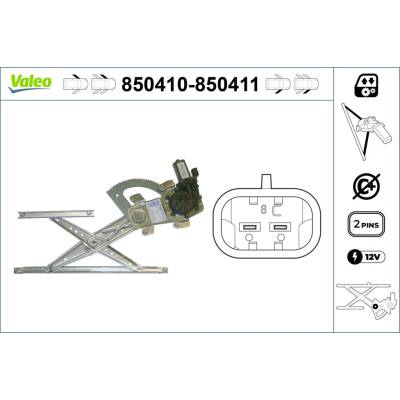 Mechanizmus zdvíhania okna VALEO 850410