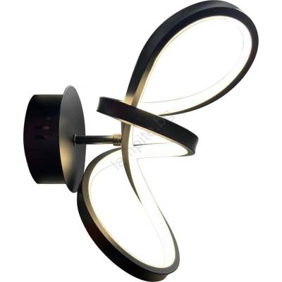 MILAGRO Led аплик tesoro led/15w/230v черен (mi2524)