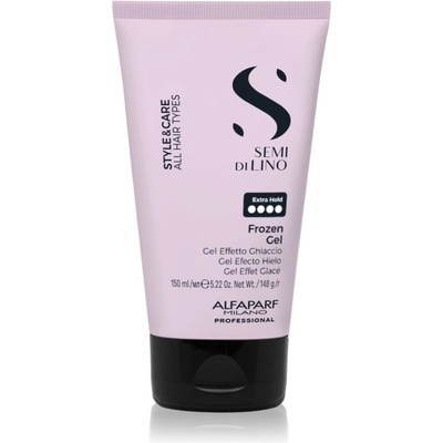Alfaparf Milano Semi di Lino Style&Care Frozen gel стилизиращ гел с екстра силна фиксация 150ml