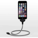 Fuse Chicken Bobine - стоманен Lightning кабел и док станция за iPhone, iPad, iPod с Lightning